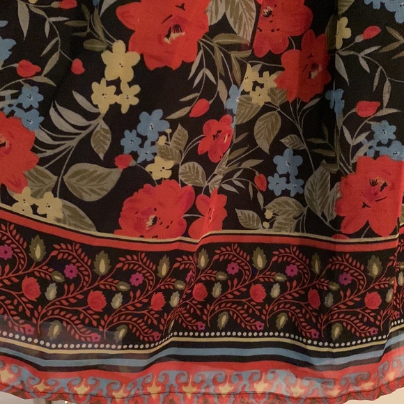 Fire Los Angeles Sundress: Fully Lined, Stretch back, Tie Neckline, Purse Bonus - Picture 5 of 9